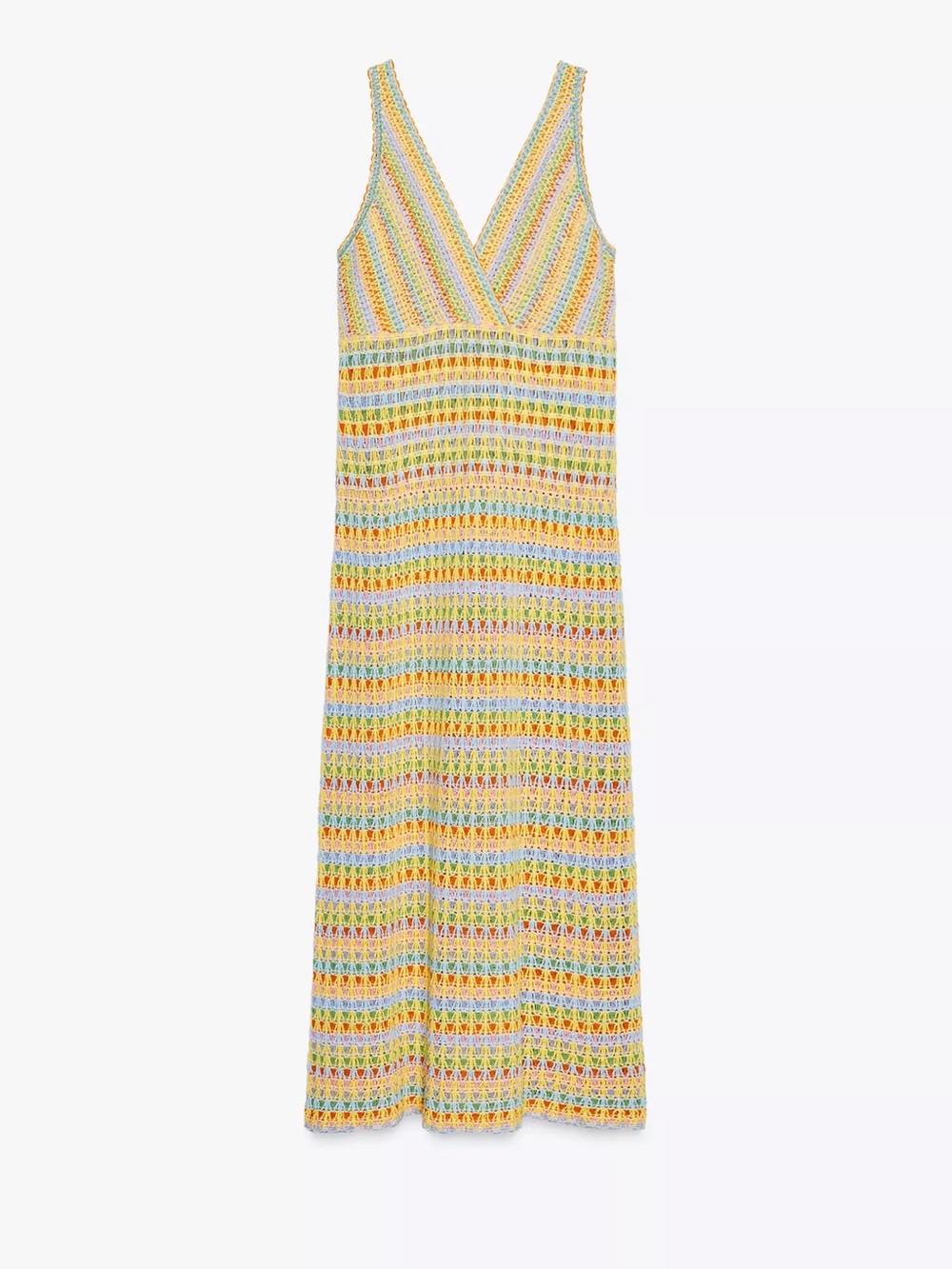 Zara Crocheted Maxi Dress